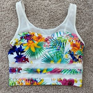 Athleta Longline Bikini Top Size 32 B/C